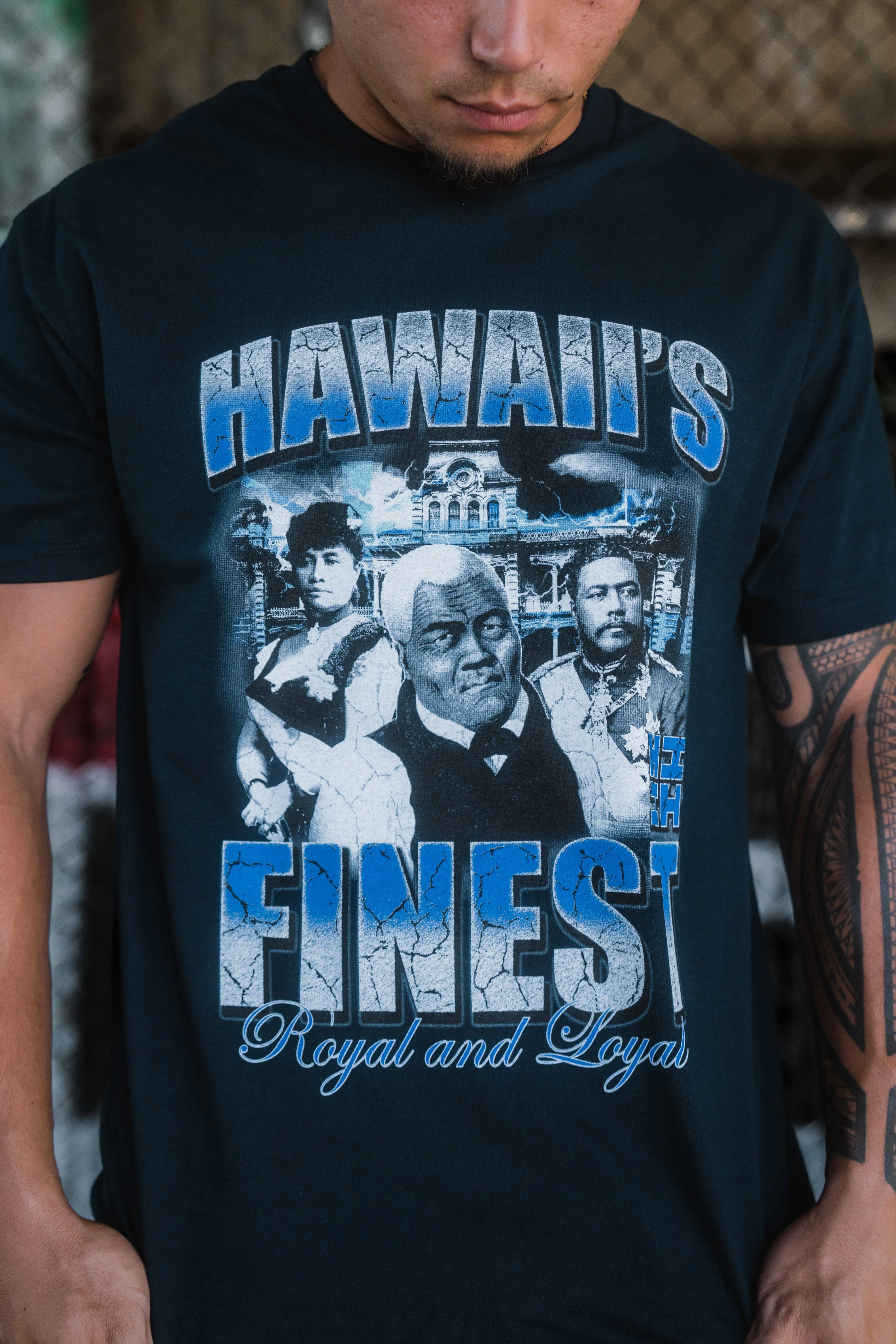 MONARCHS NAVY T-SHIRT