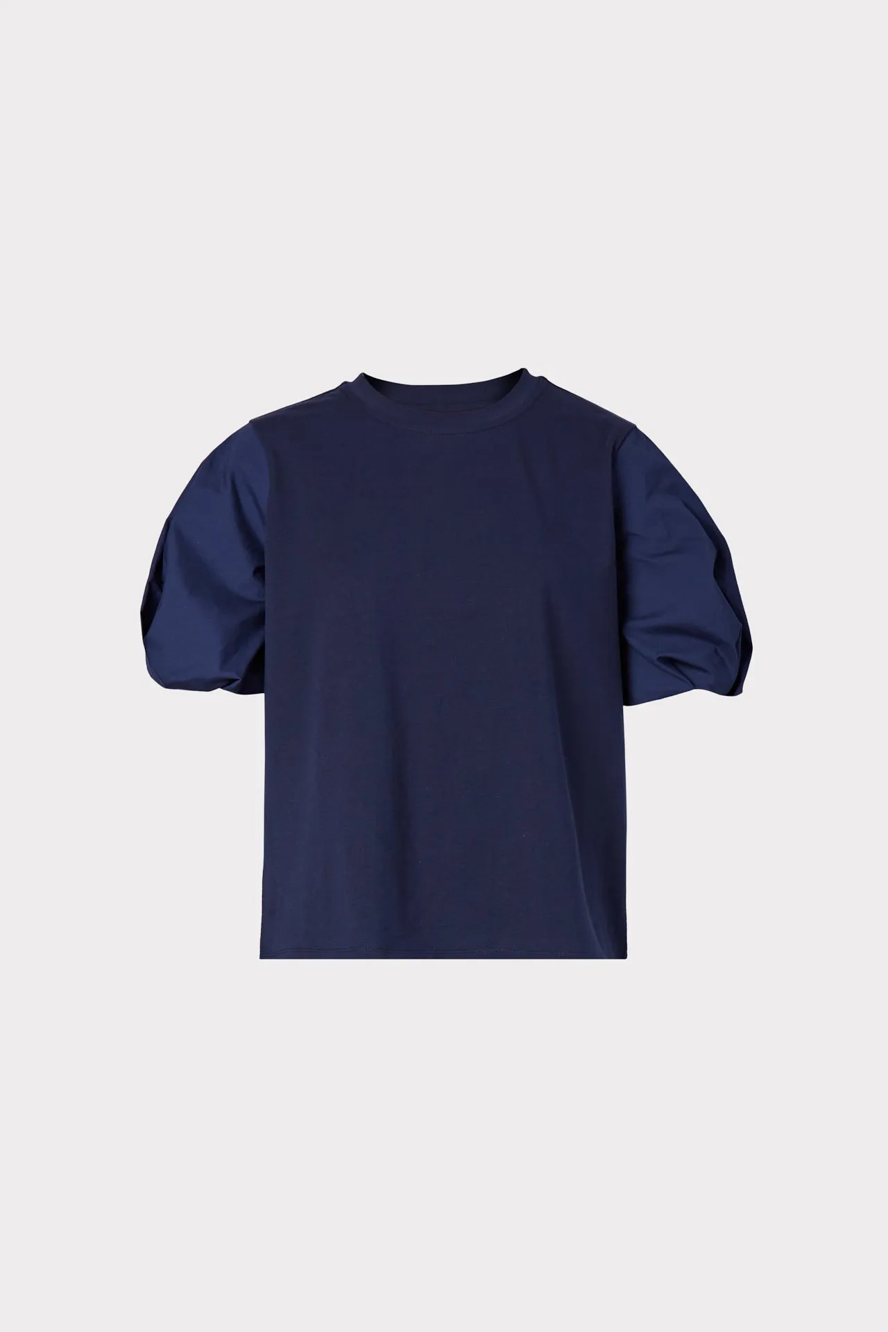 Monica Jersey Poplin Combo Tee