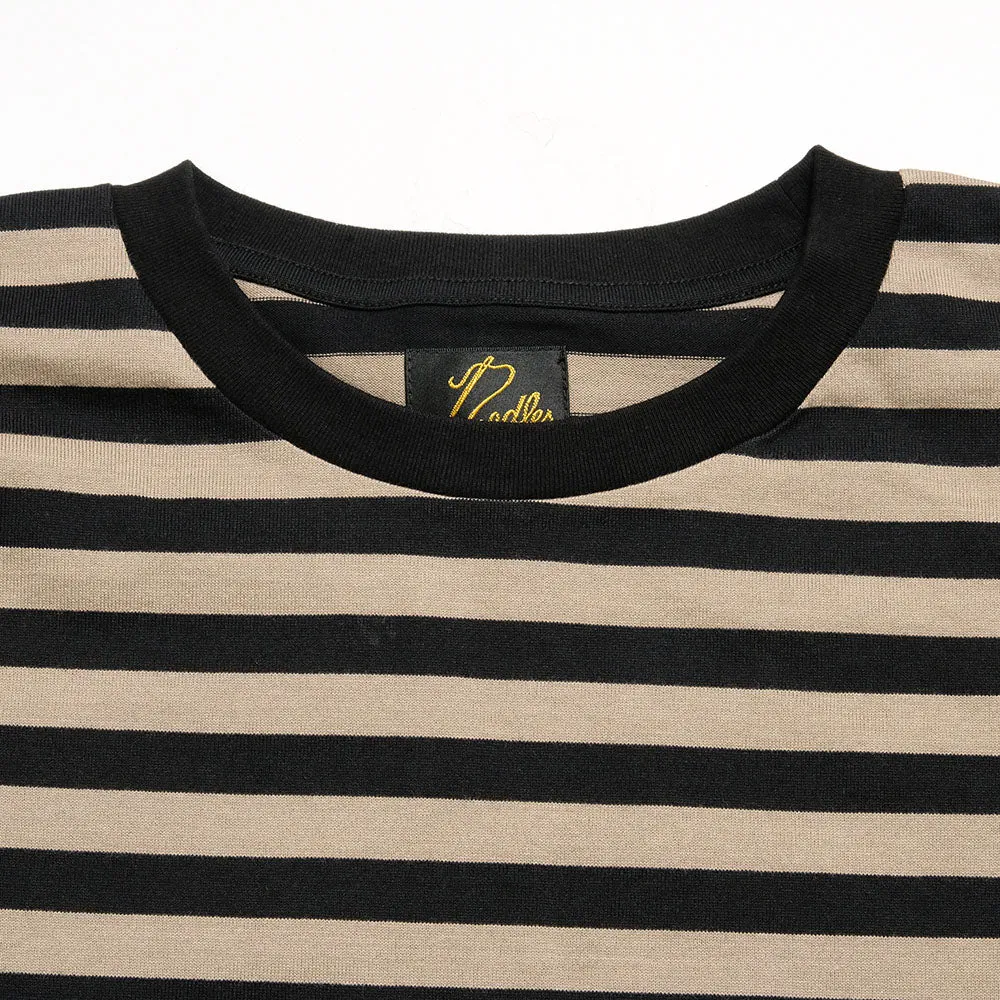 Needles - S/S Crew Neck Tee - Cotton Stripe Jersey - OT258