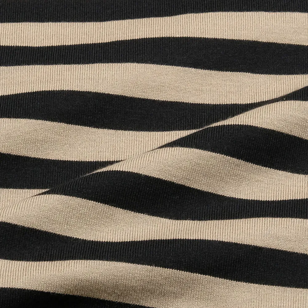 Needles - S/S Crew Neck Tee - Cotton Stripe Jersey - OT258
