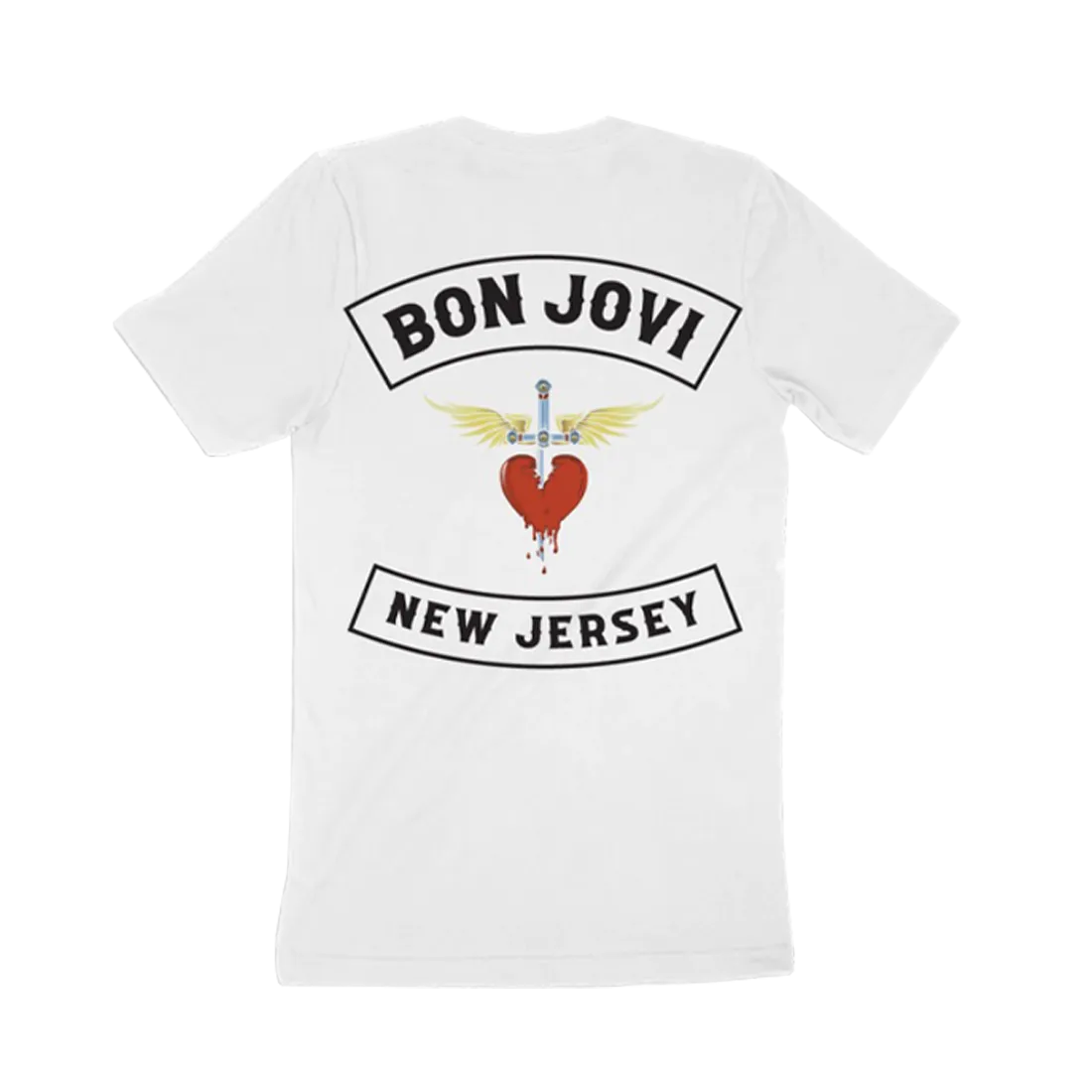 New Jersey White T-Shirt