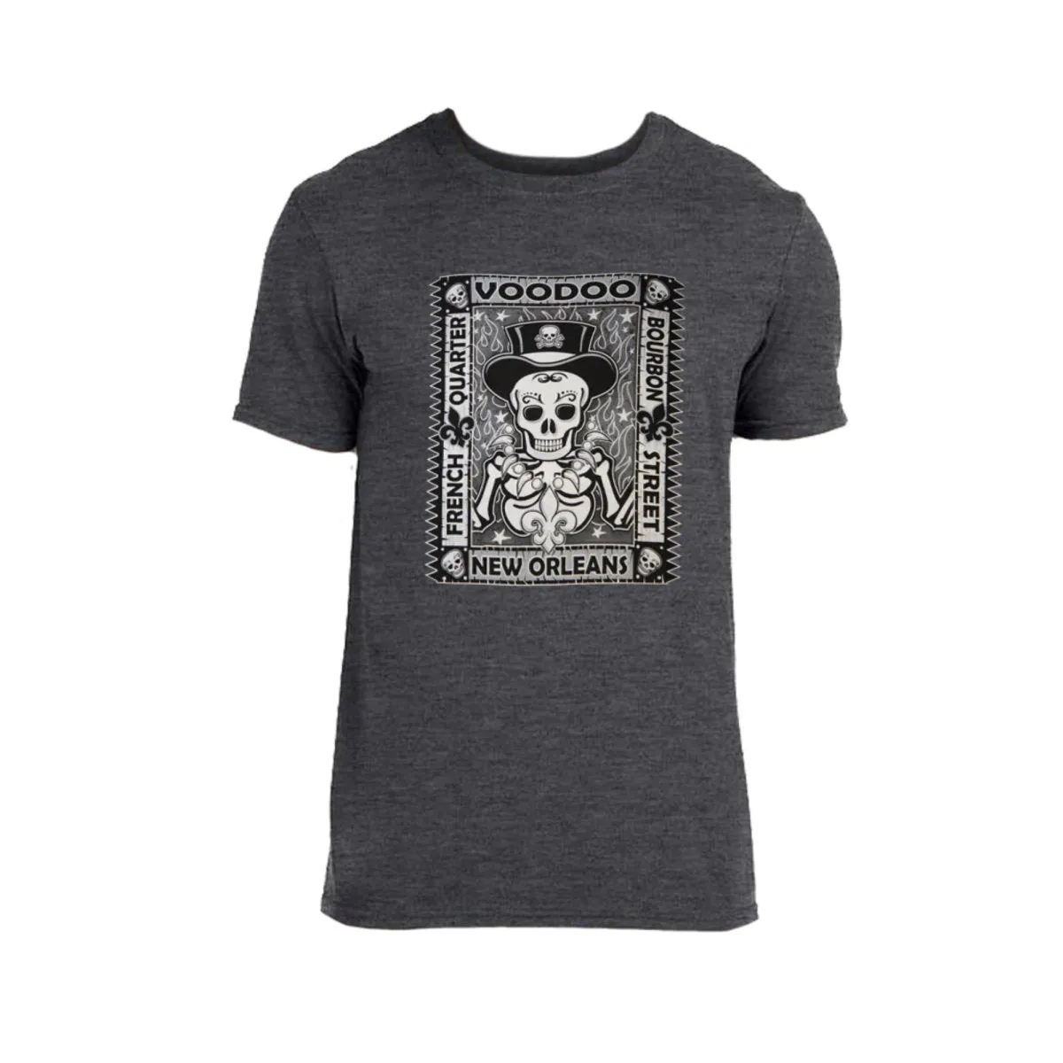 New Orleans Voodoo Magic Dark Heather T-Shirt