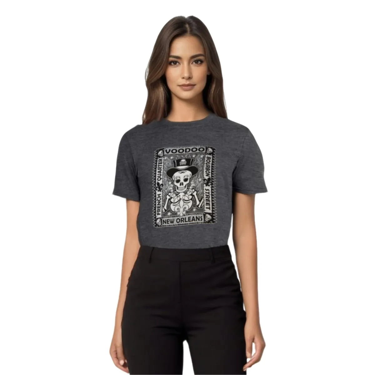New Orleans Voodoo Magic Dark Heather T-Shirt
