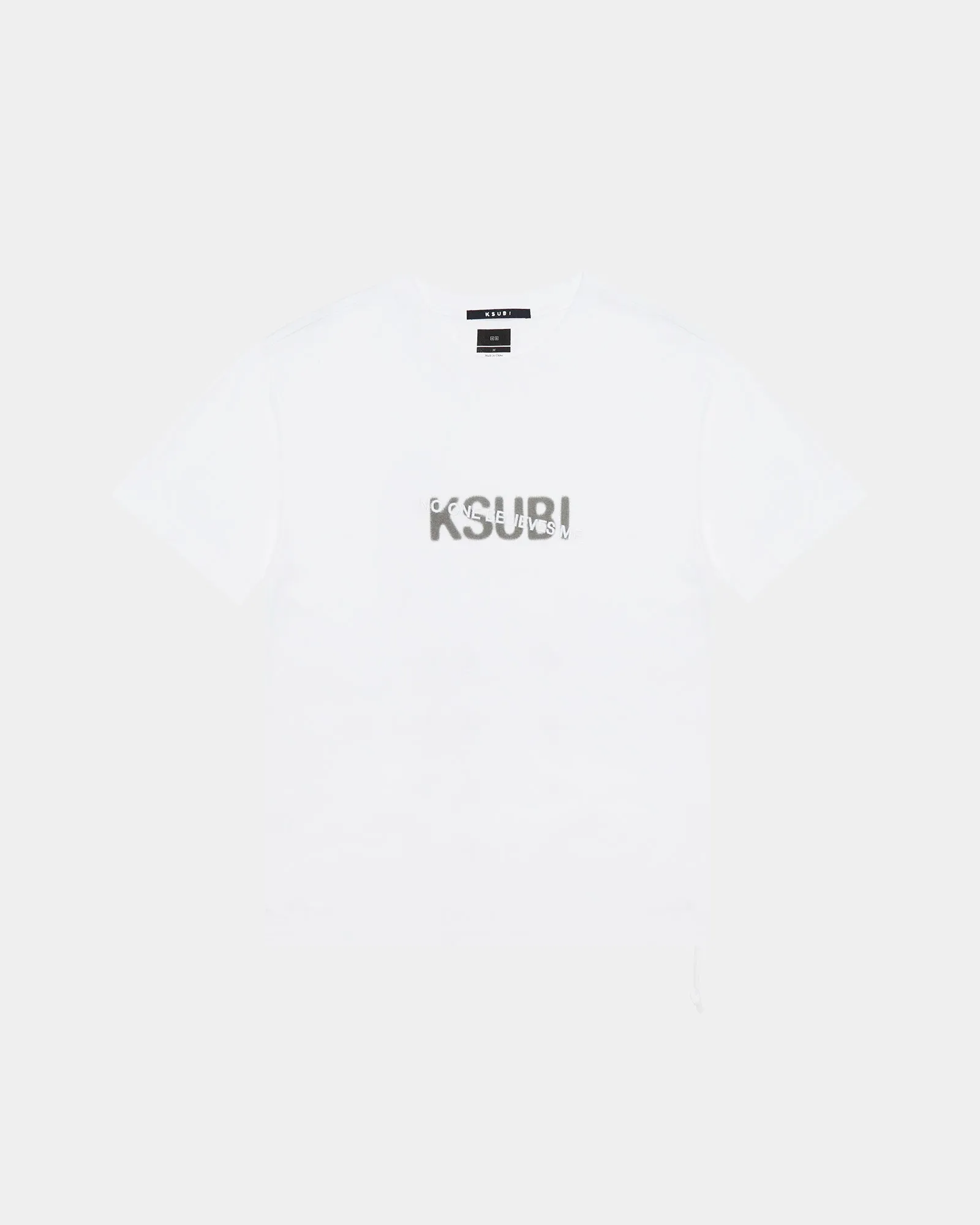 NO ONE BIGGIE SS TEE TRU WHITE
