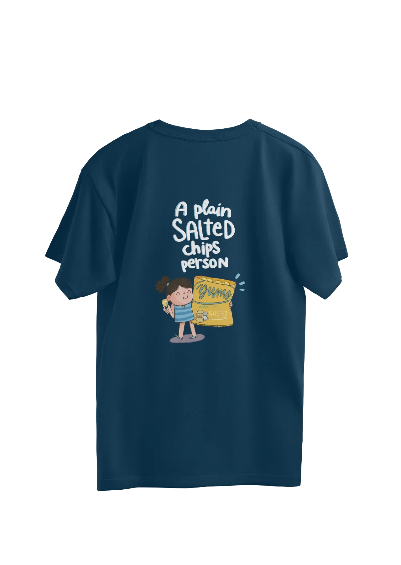Plain Salted Oversized T-Shirt
