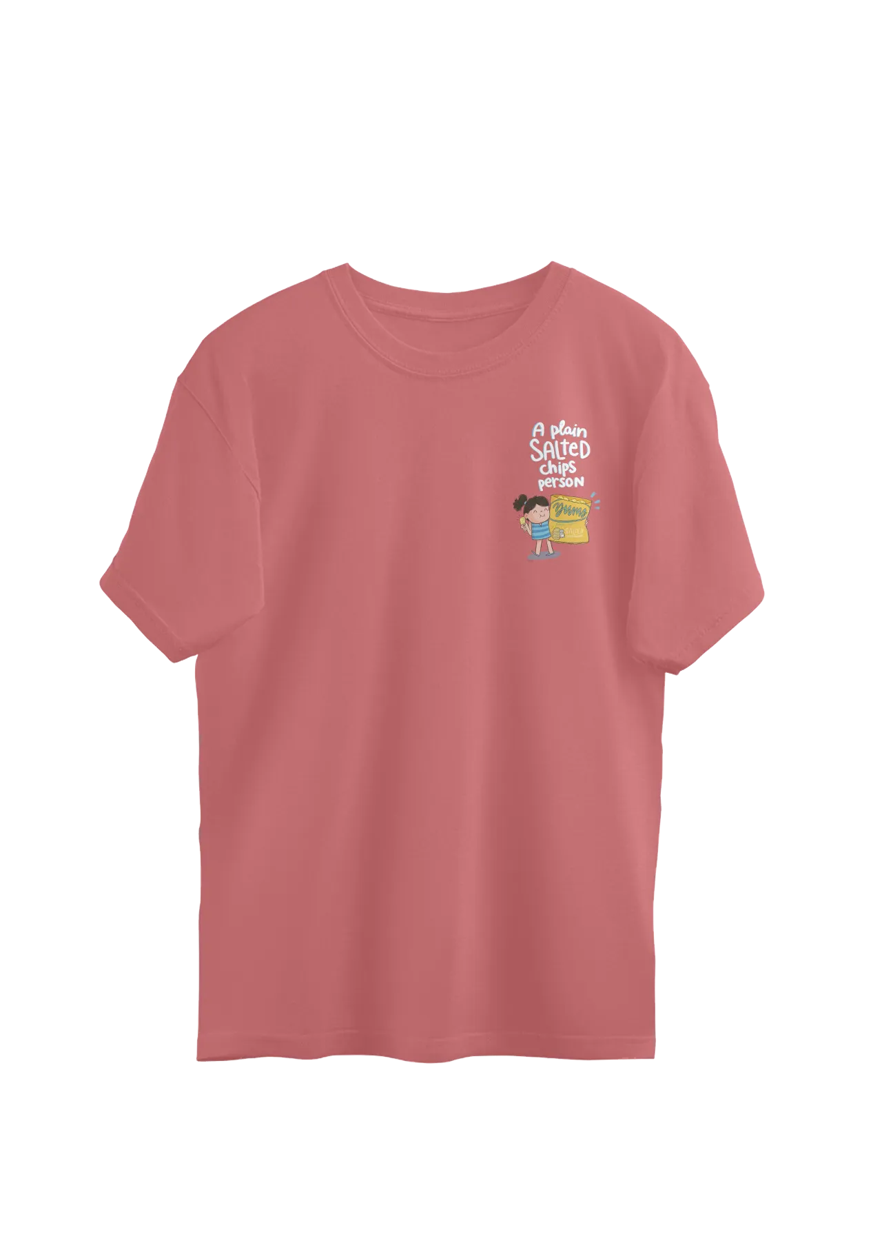 Plain Salted Oversized T-Shirt