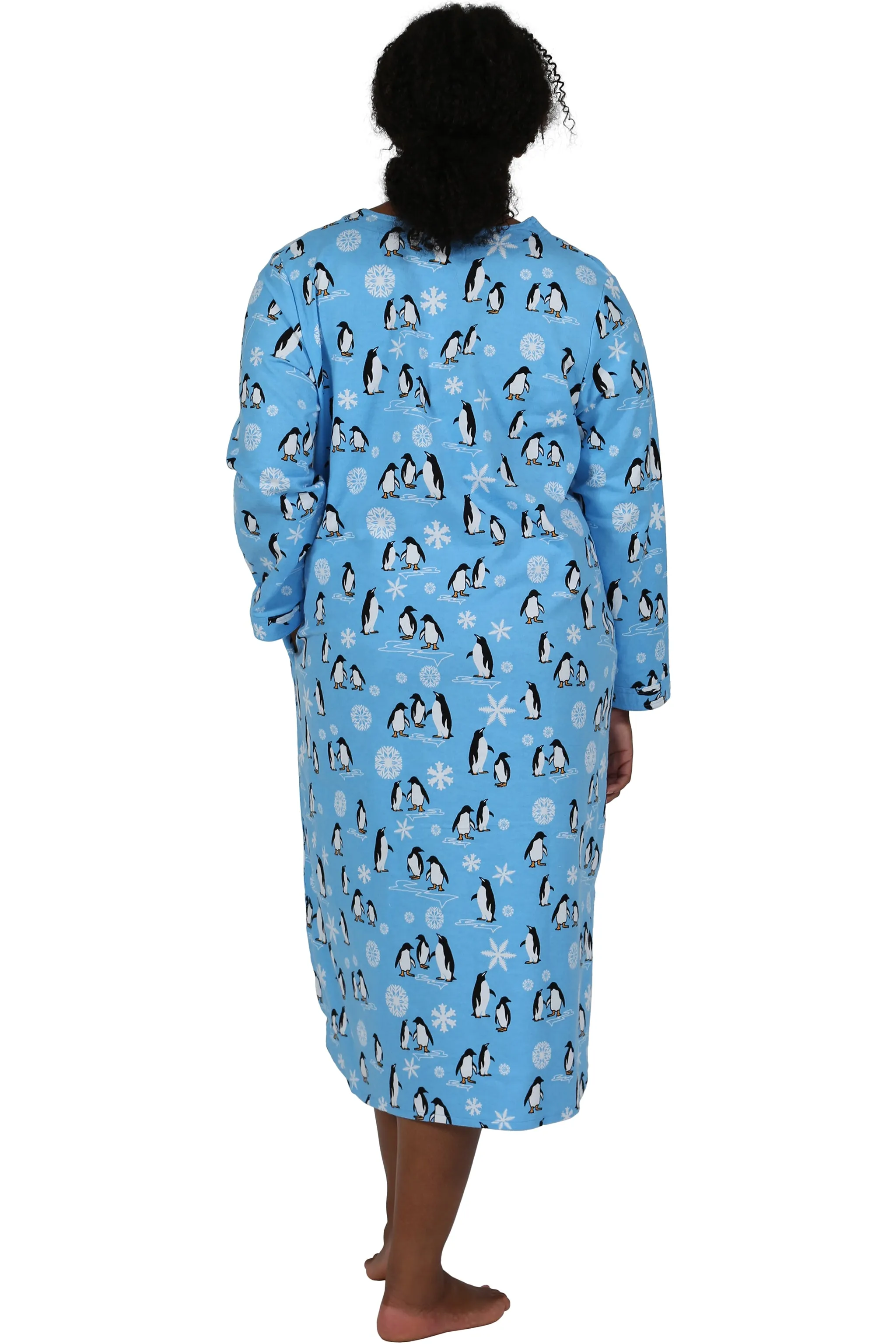 Plus Size Penguin Night Shirt