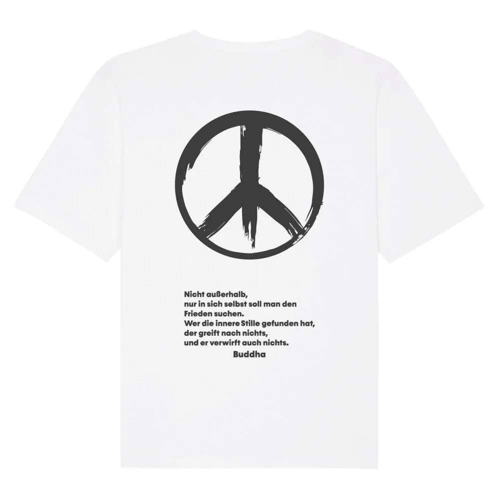 Premium Oversize T-Shirt Peace Herren