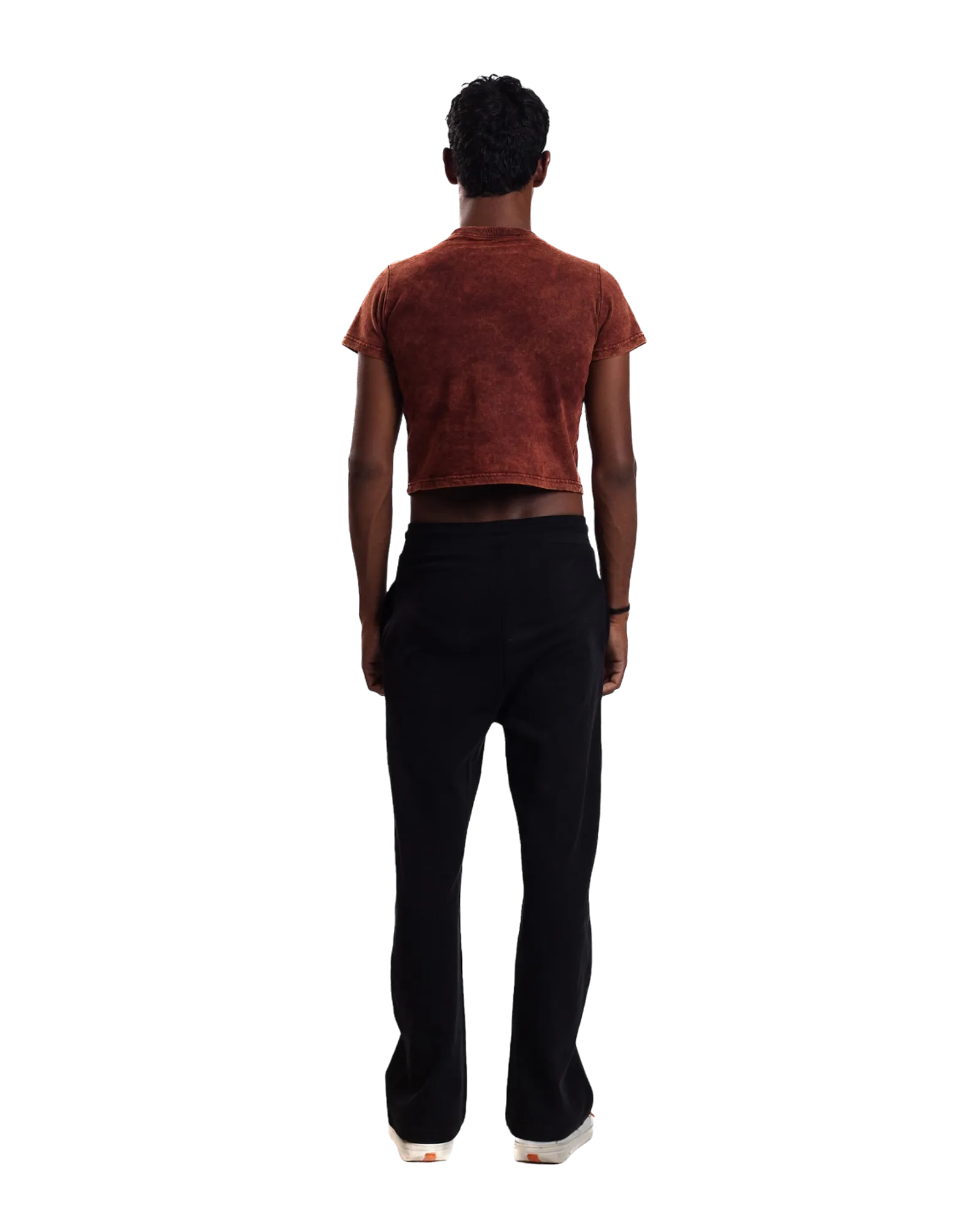 "BURNT SIENNA" CROPPED T-SHIRT
