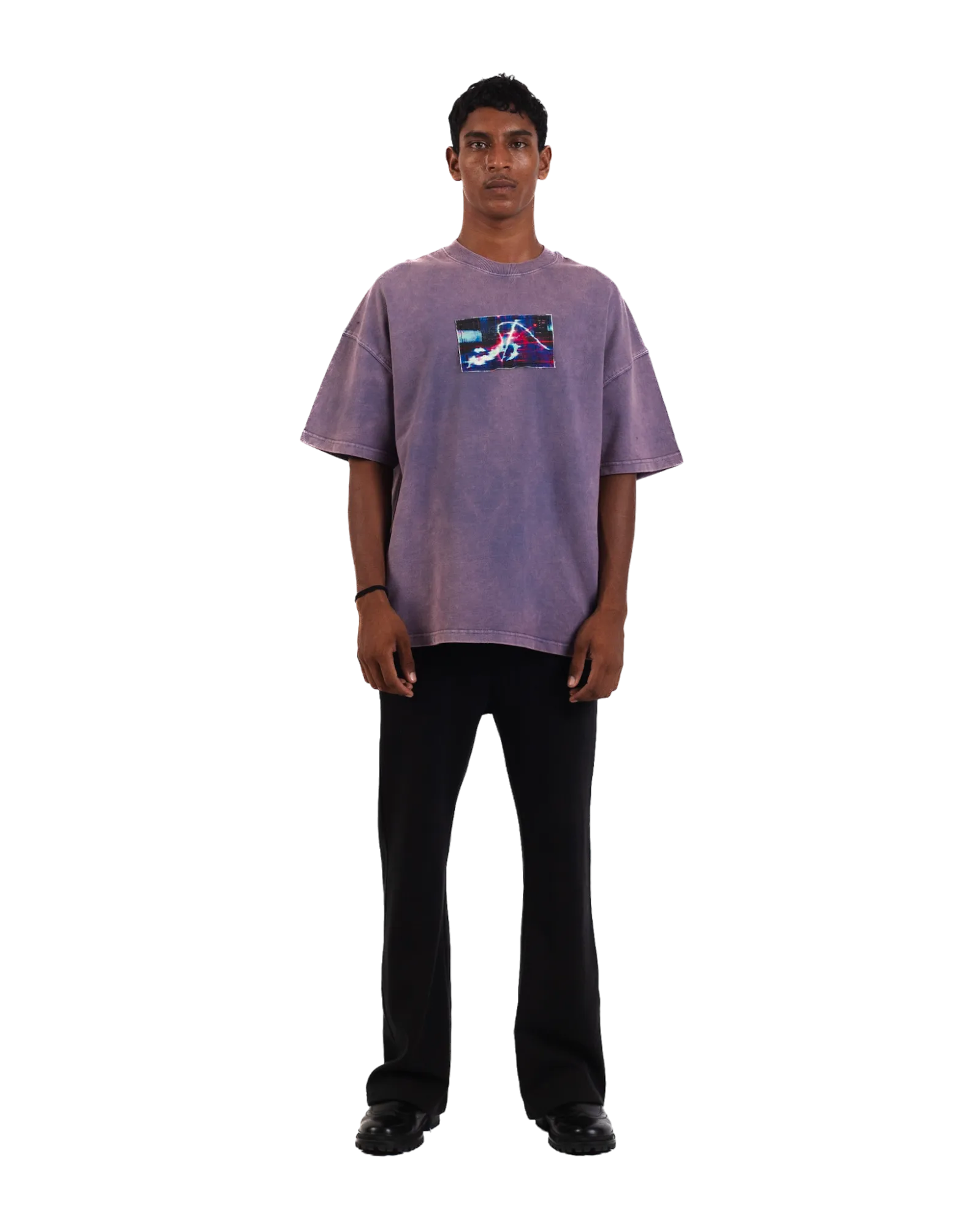 "Lost in Time" Acid Washed Oversized T-Shirt