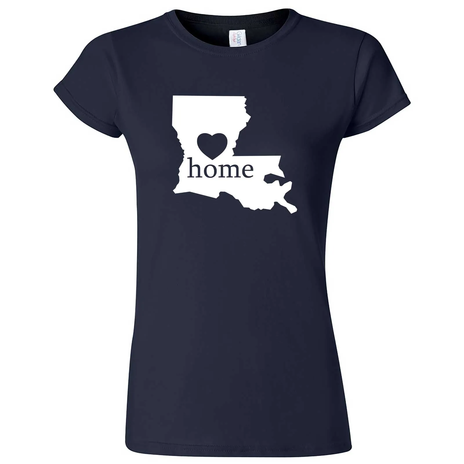 "Louisiana Home State Pride" women's t-shirt