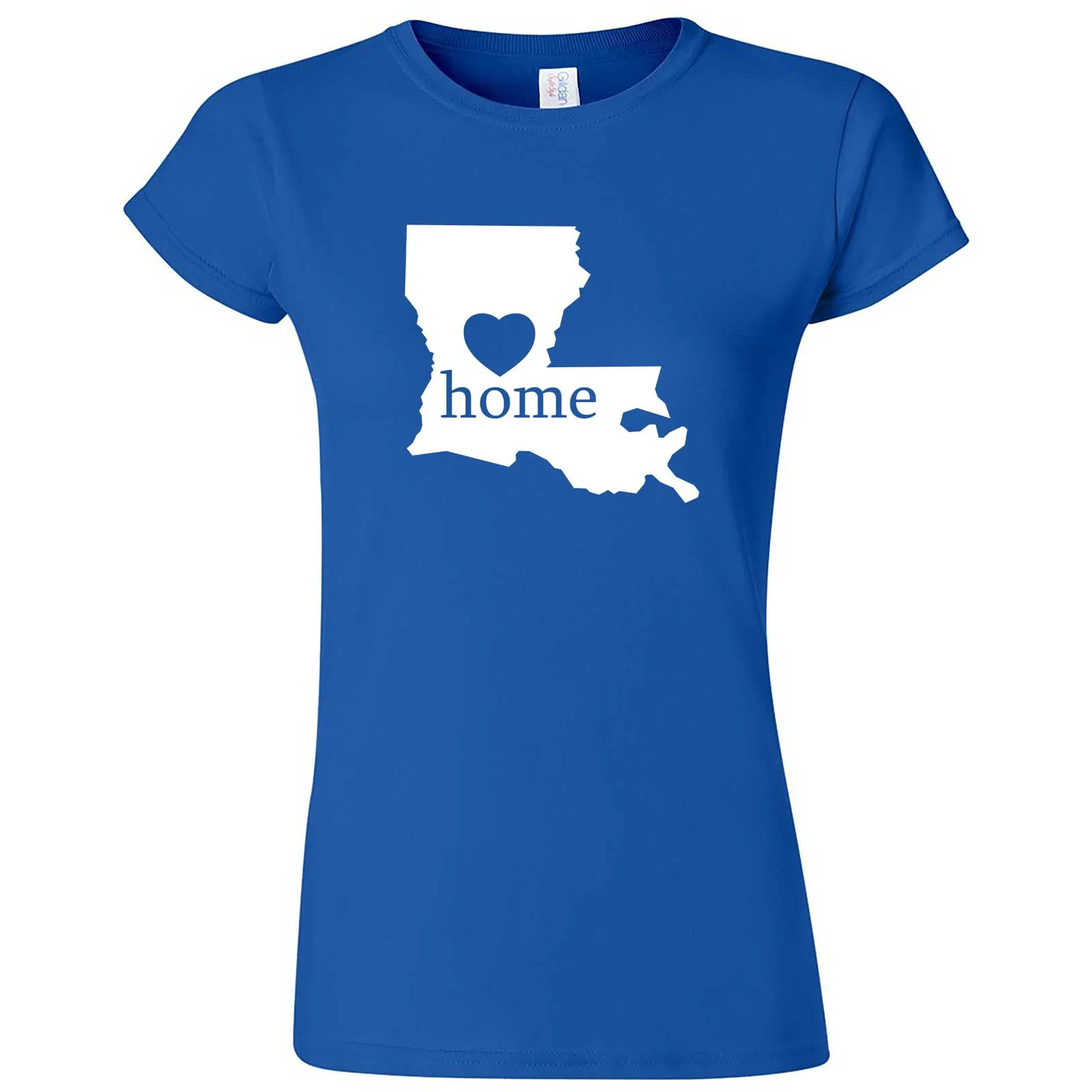 "Louisiana Home State Pride" women's t-shirt