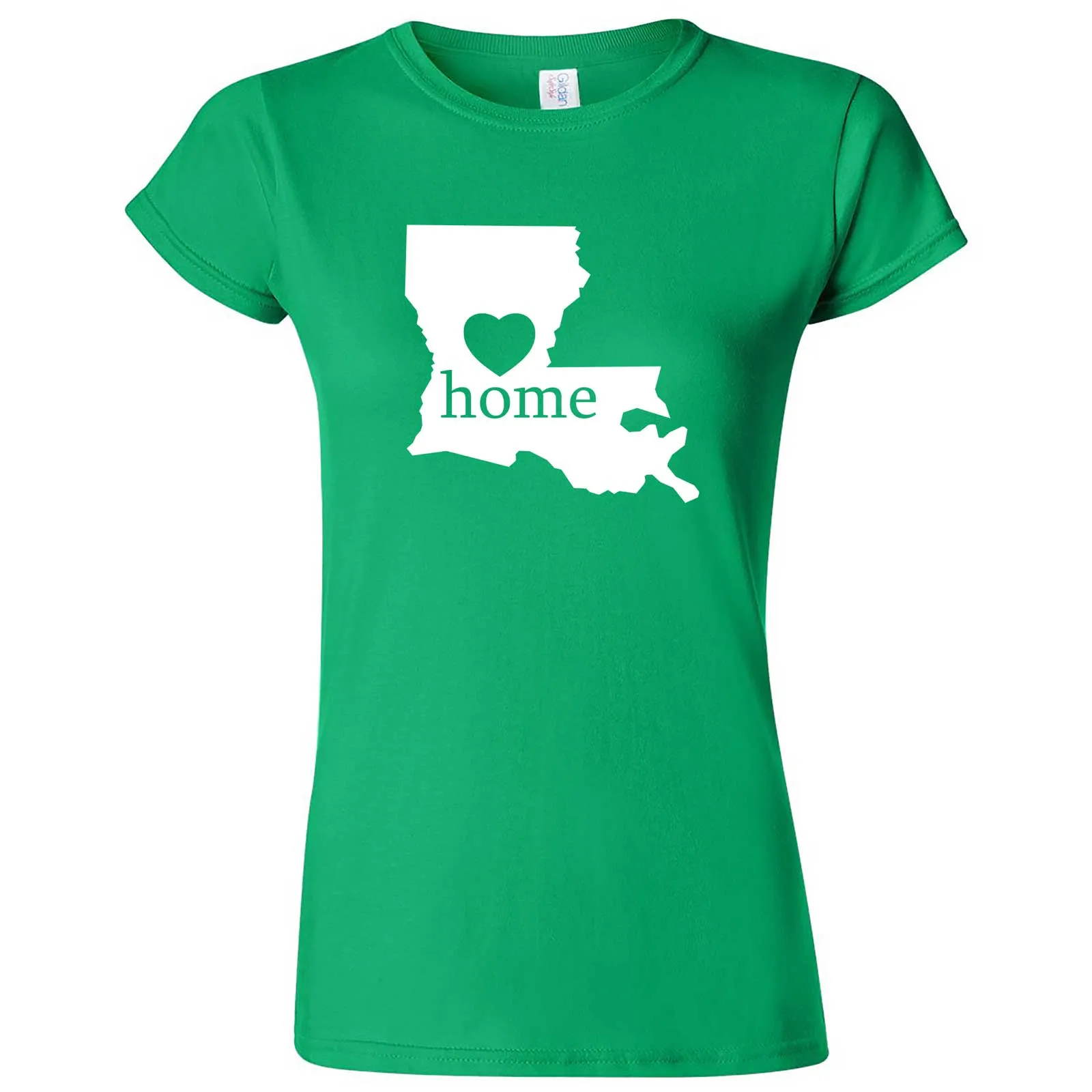 "Louisiana Home State Pride" women's t-shirt