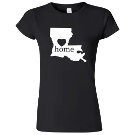 "Louisiana Home State Pride" women's t-shirt