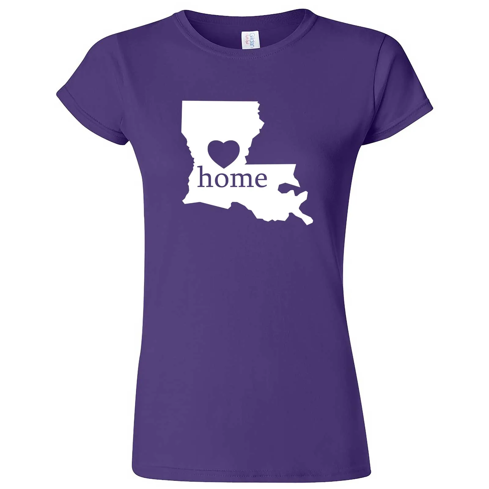 "Louisiana Home State Pride" women's t-shirt