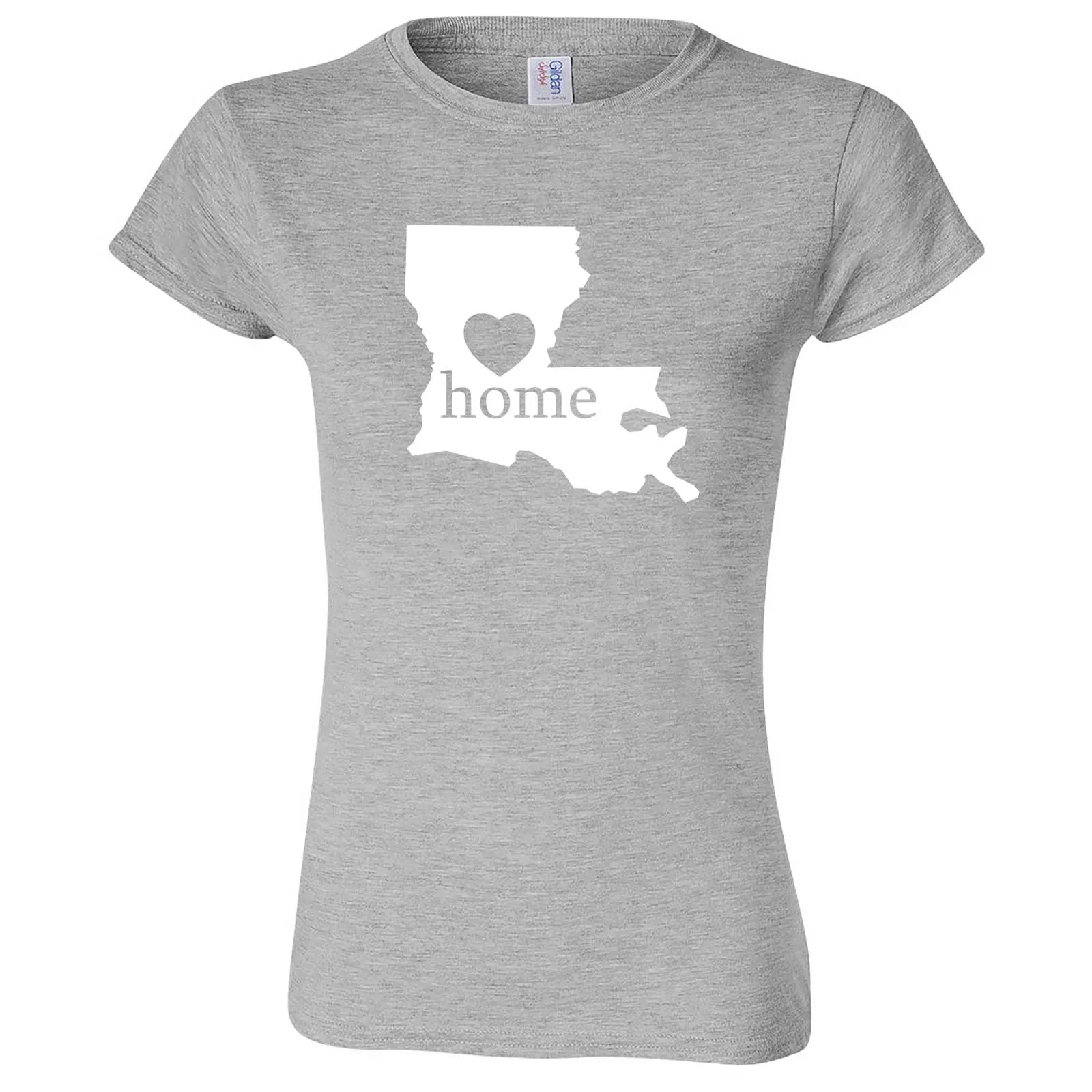 "Louisiana Home State Pride" women's t-shirt