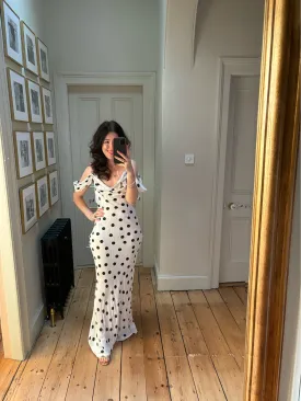 Rat & Boa Antonia Polka Dot Dress