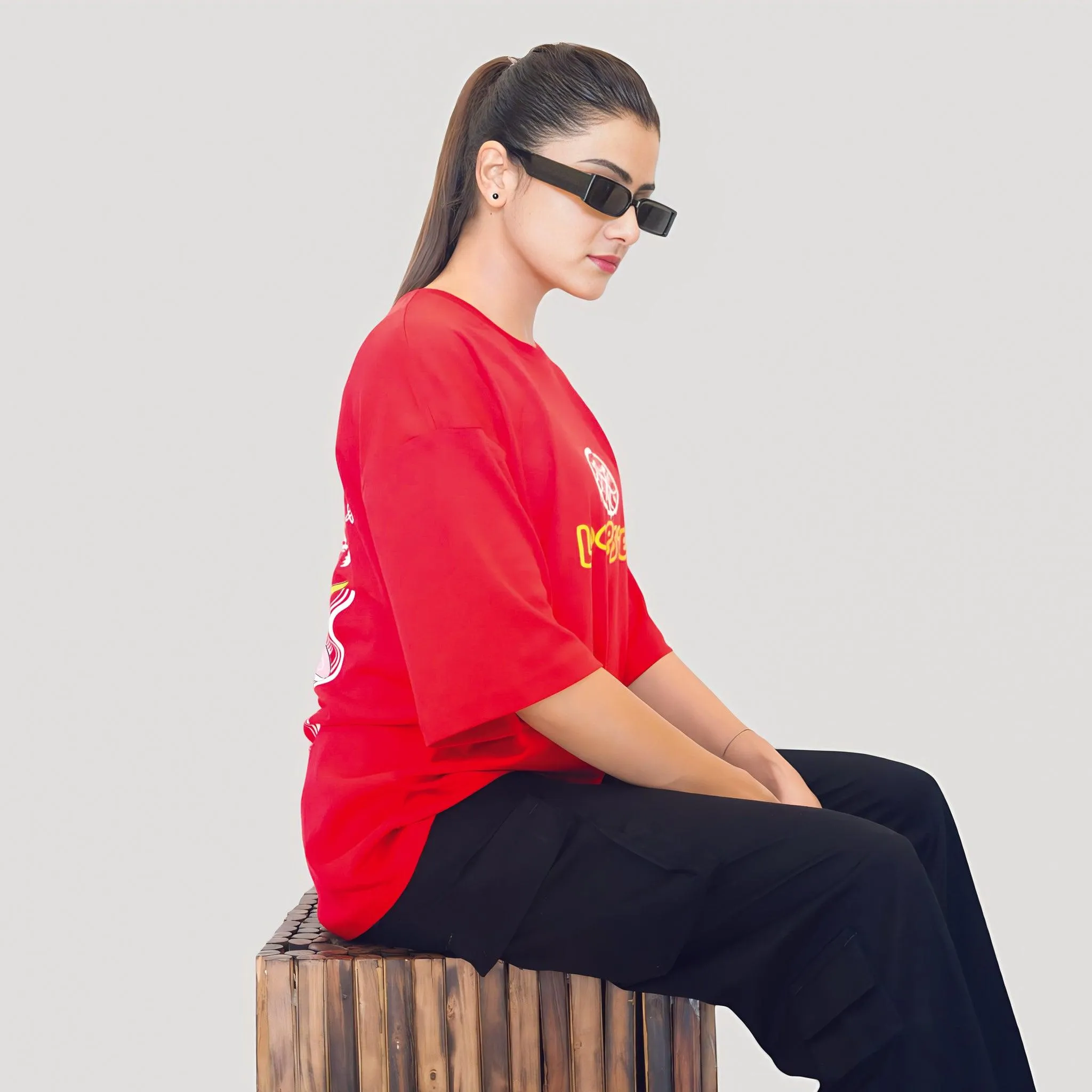 Red Unisex Relaxed Fit T-shirt - Need some Space