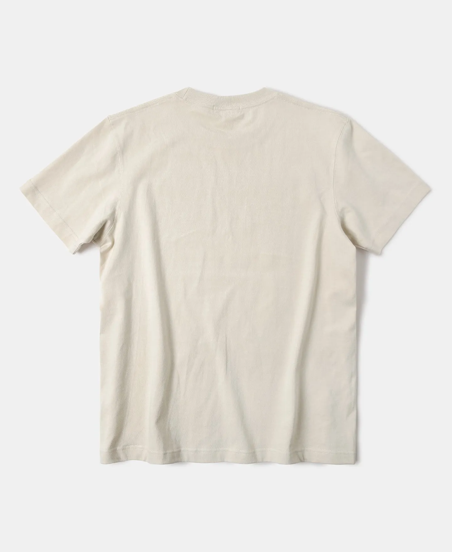 Regular Fit 9.3 oz Jersey Crewneck Tubular T-Shirt - Embryo