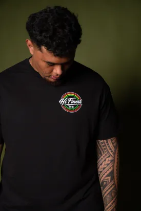RETRO RAINBOW RASTA T-SHIRT (ALL SALES FINAL)