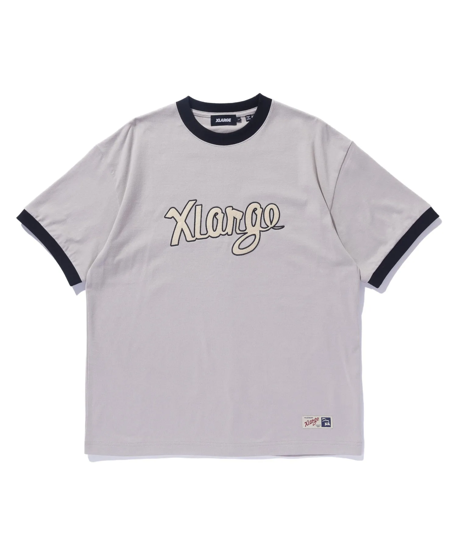 RETRO SCRIPT LOGO RINGER S/S TEE