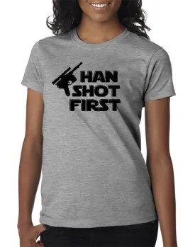 SALE | Han Shot First T-shirt Star Wars Inspired