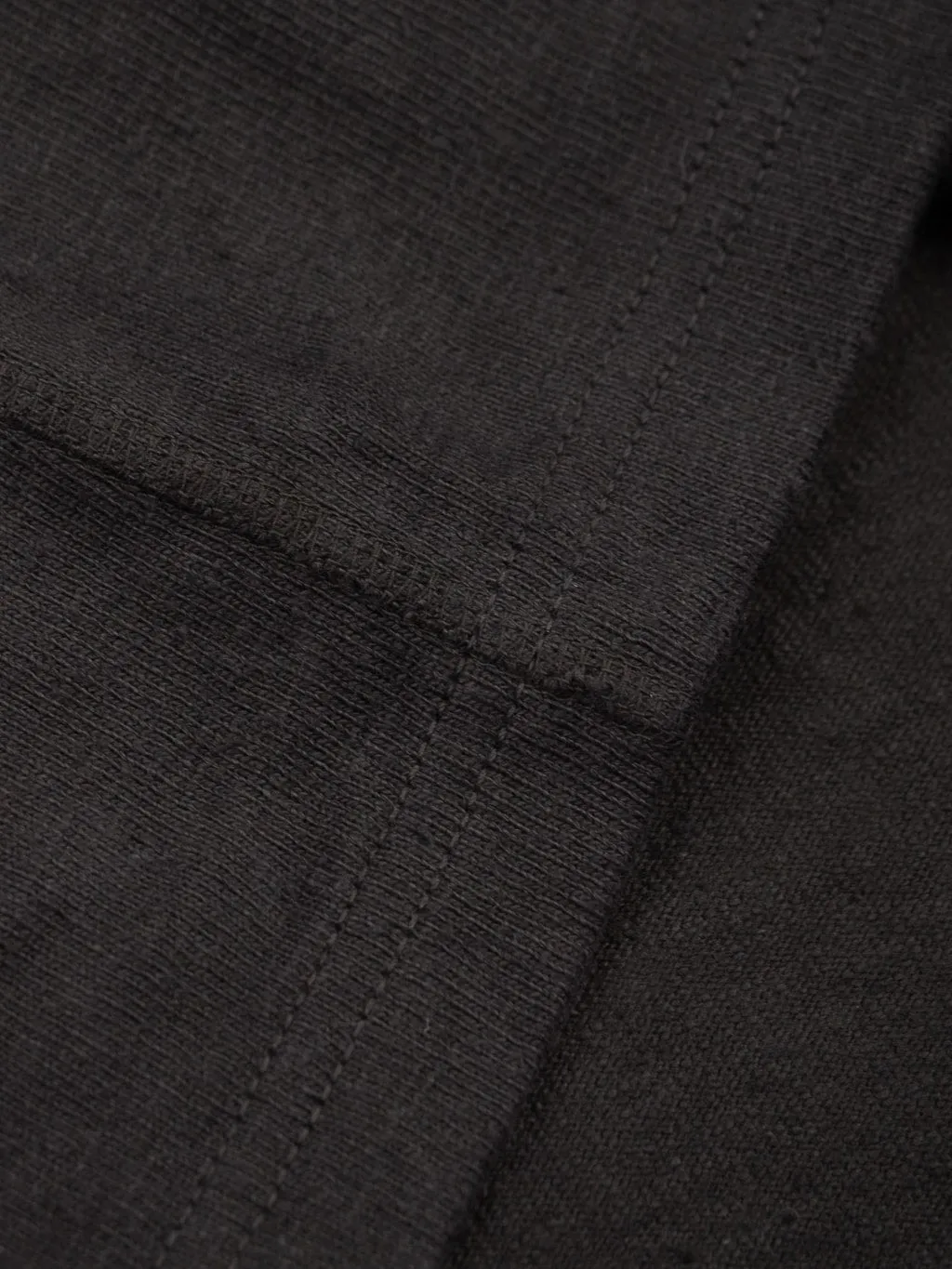 Samurai Jeans SJST-SC02 Japanese Cotton Henley T-Shirt Kuromame