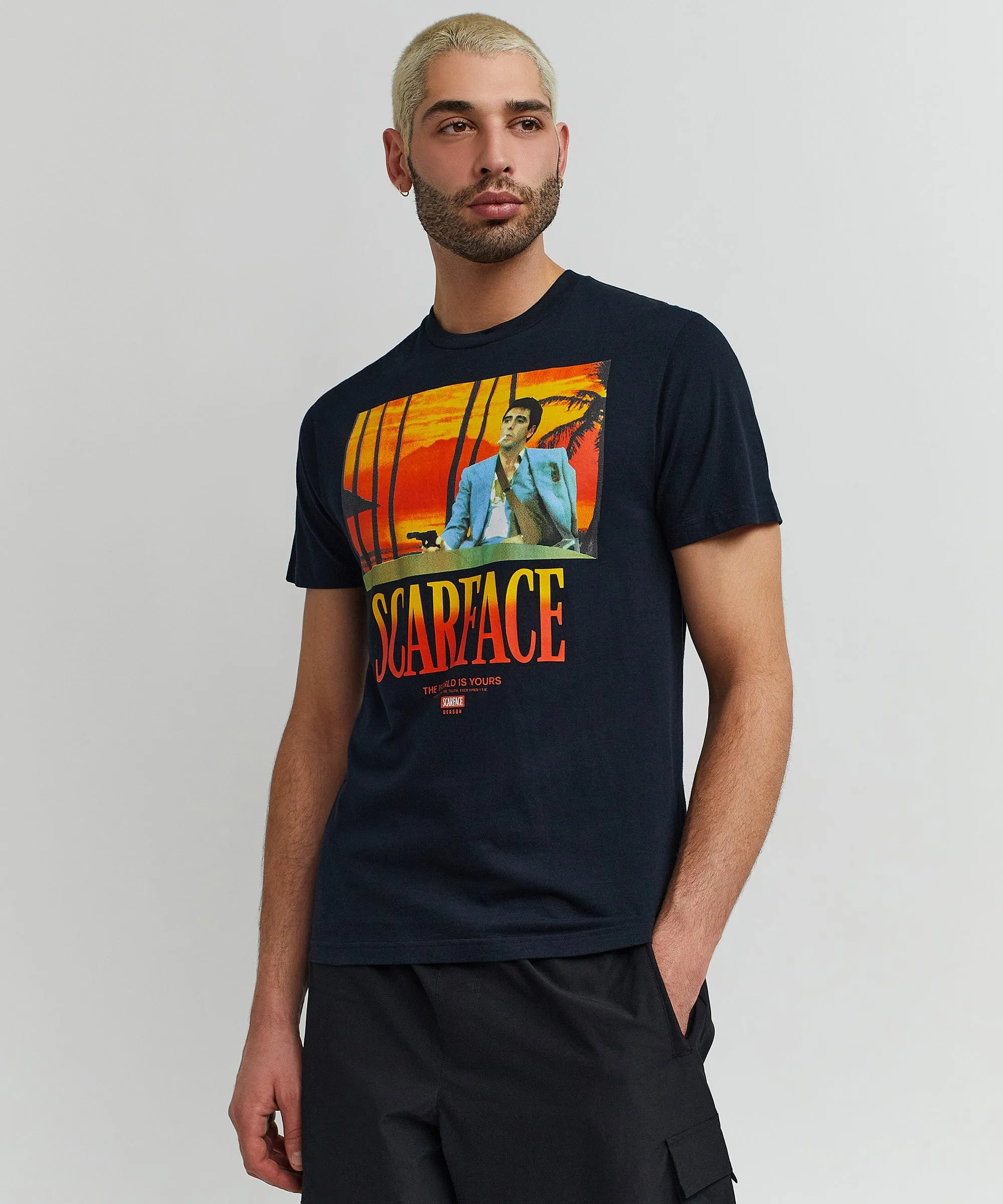 Scarface World Is Yours Short Sleeve Tee - Black