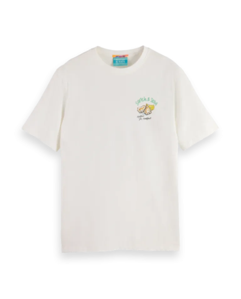 Scotch & Soda T-shirt- WHITE TRADITION