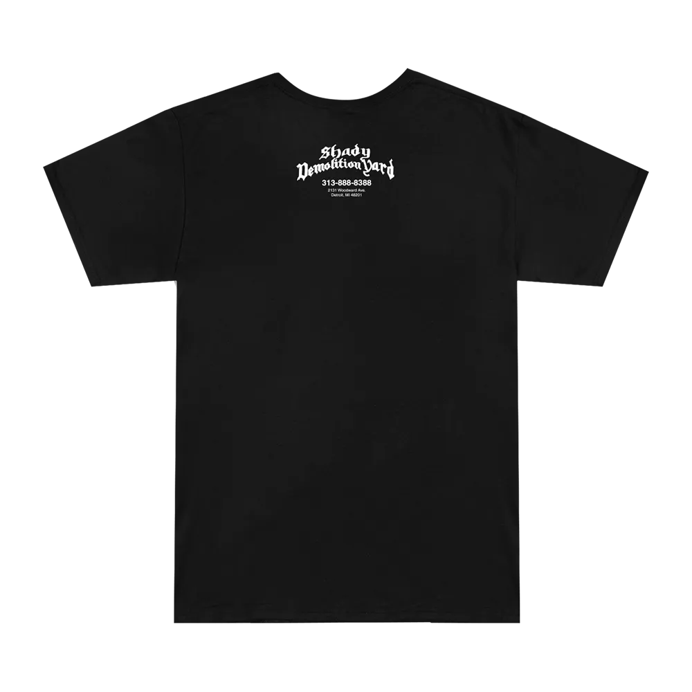 Shady Demolition Junkyard Dog T-Shirt (Black)