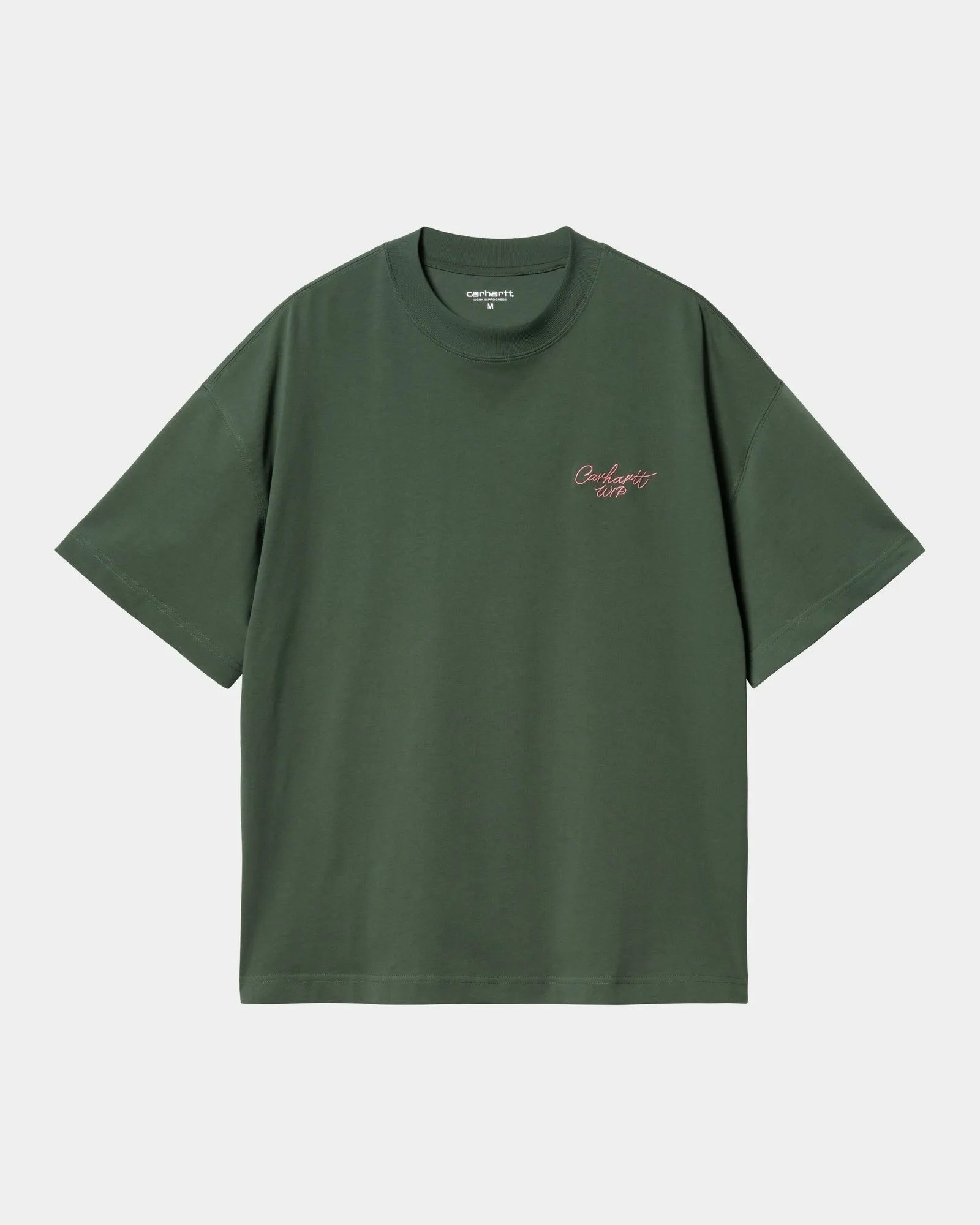 Signature Script T-Shirt | Sycamore Tree / Dusty Rose