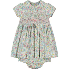 Smocked Baby Dress - Gia