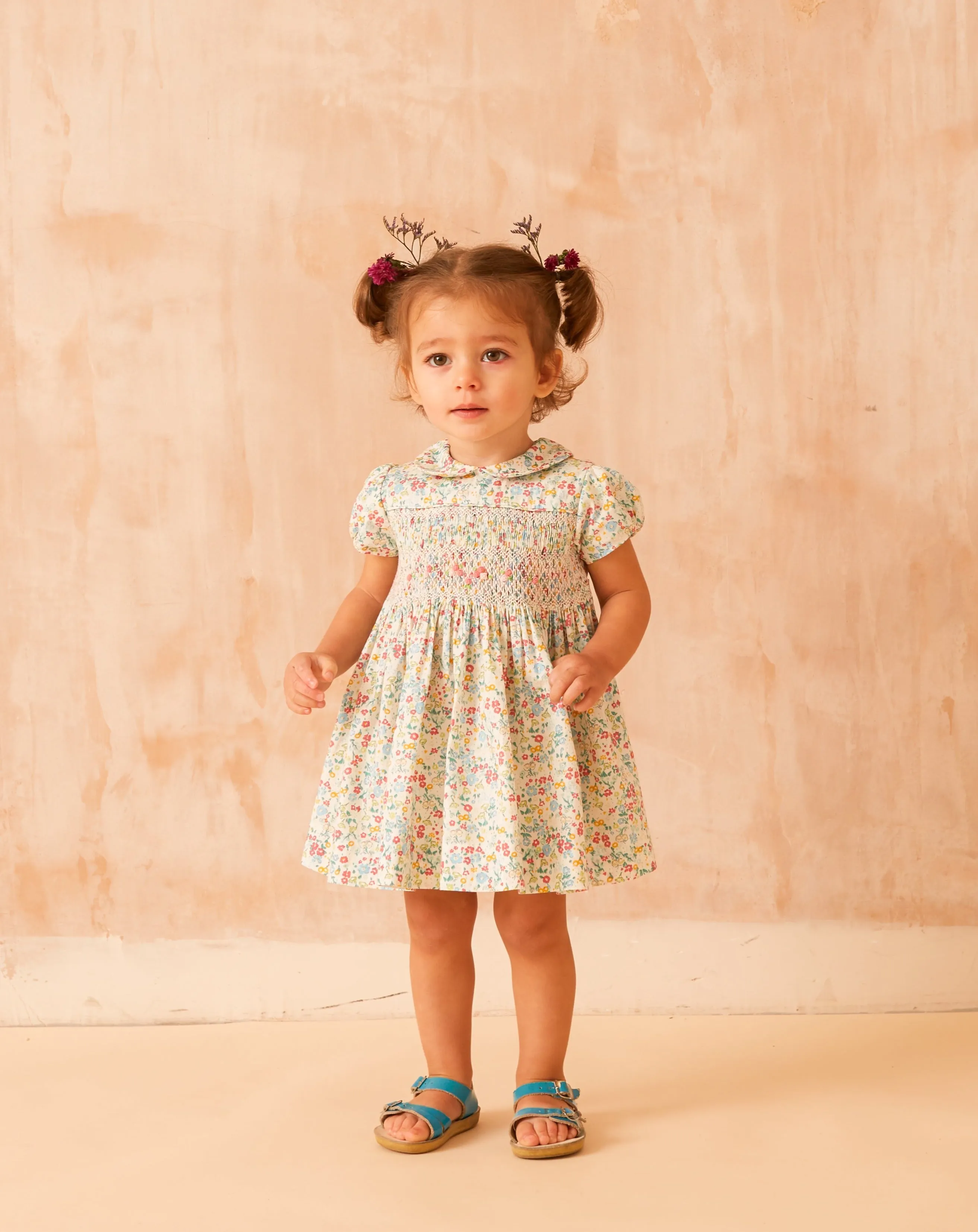 Smocked Baby Dress - Gia