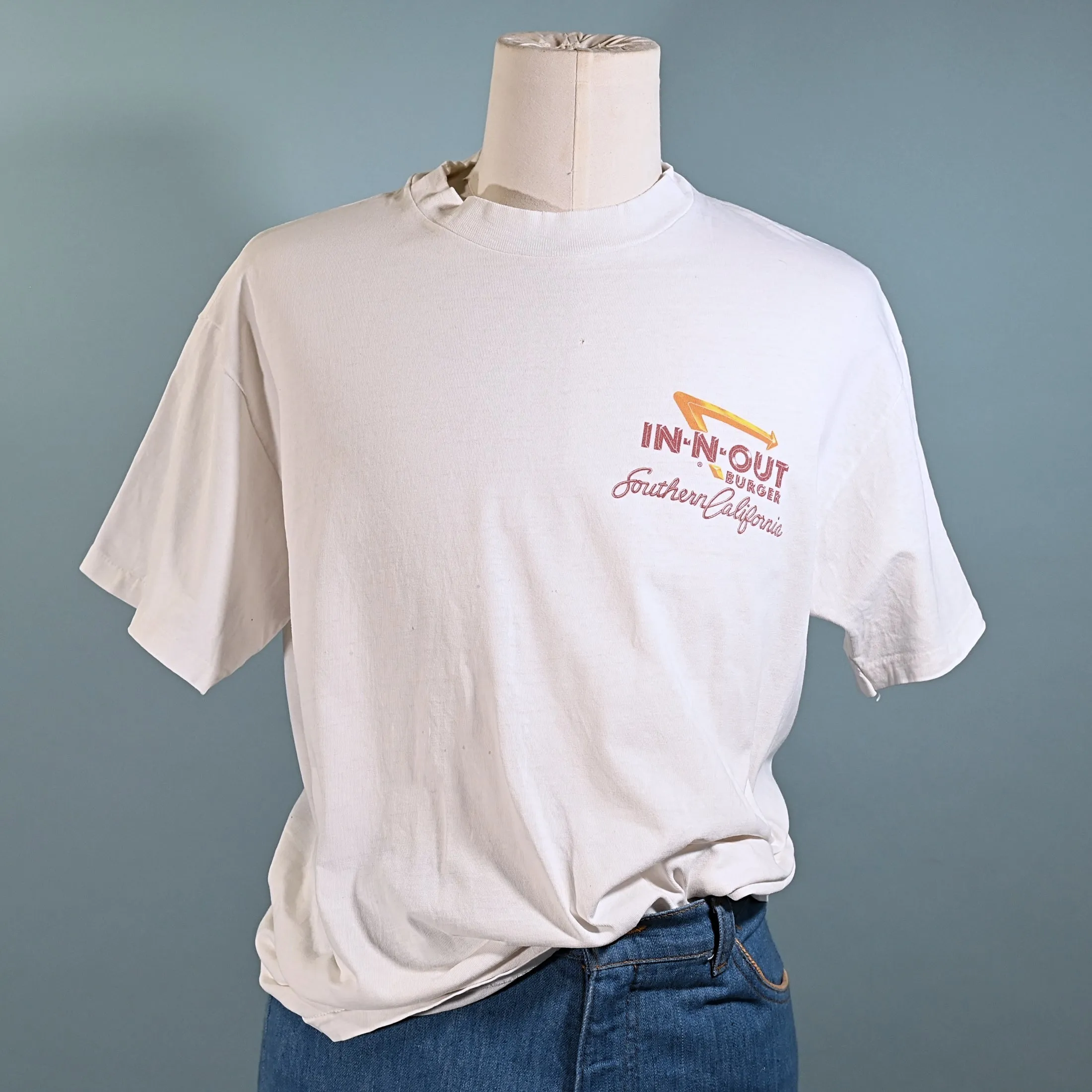 SOLD Vintage 90s In-N-Out Burger T Shirt, Southern California L