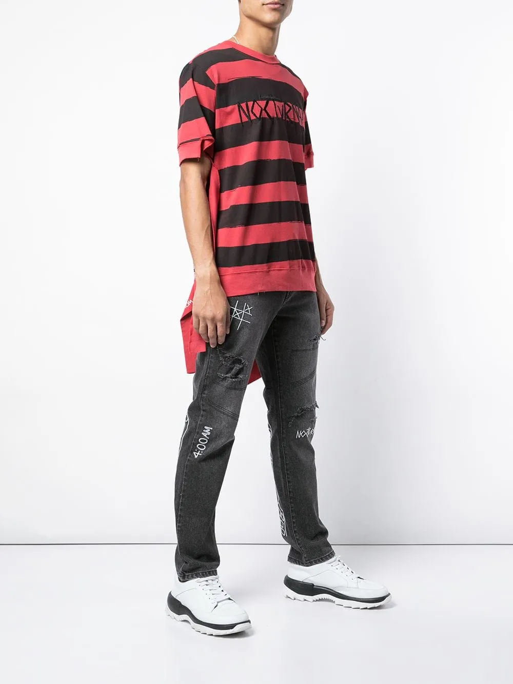 Authentic New York Style Destroyed Knitwear