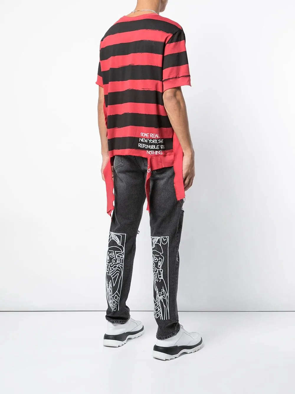 Authentic New York Style Destroyed Knitwear