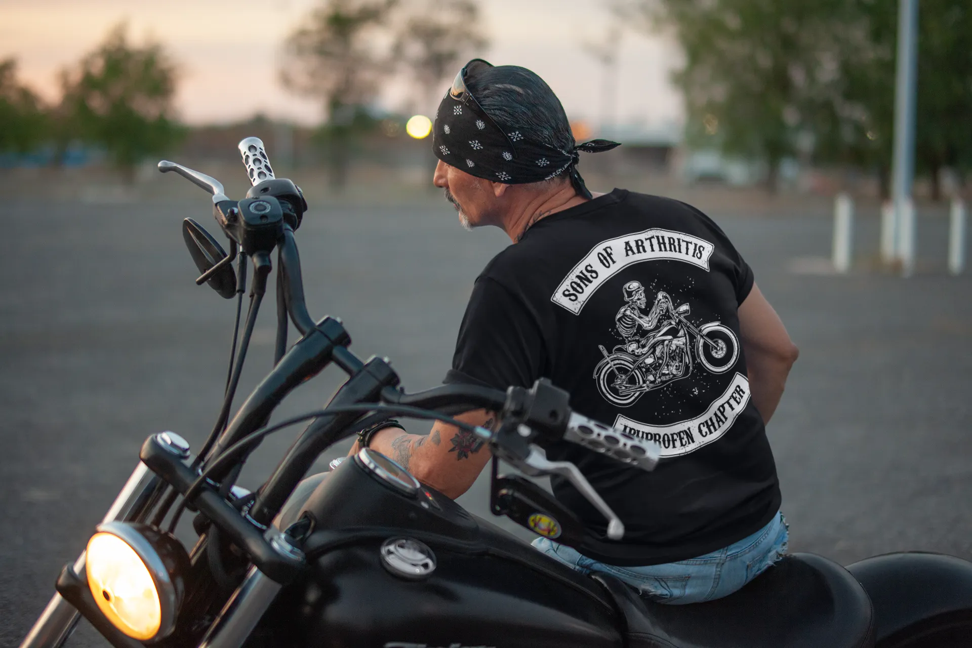 Sons of Arthritis Ibuprofen Chapter Copycat Tee