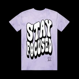 Stay Focused Amethyst (Puff Print) T-Shirt