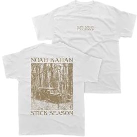 Stick Season White Tee