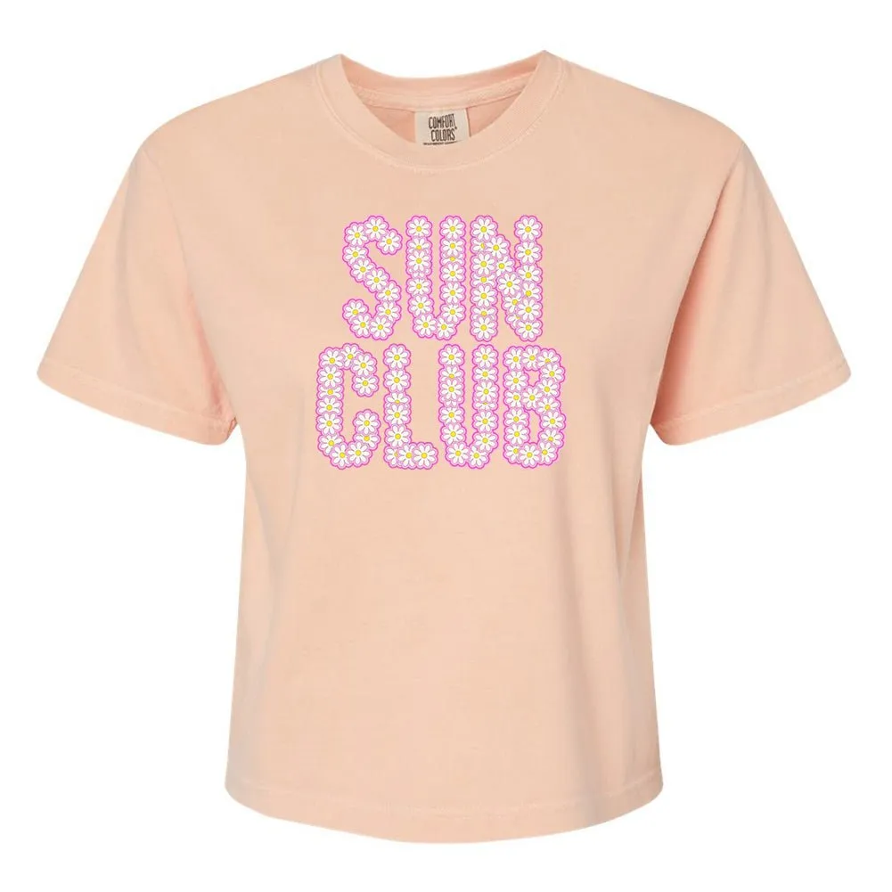 'Sun Club' Boxy T-Shirt