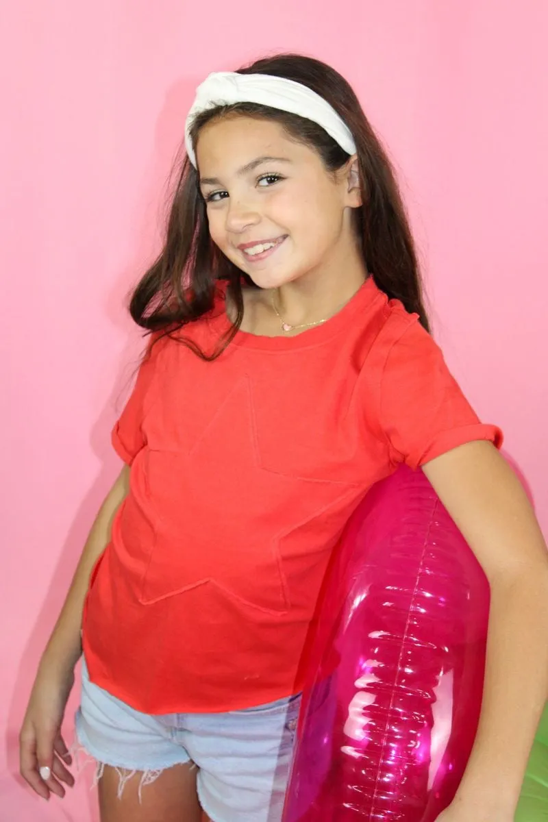 Sweet Soul Star Applique T-Shirt