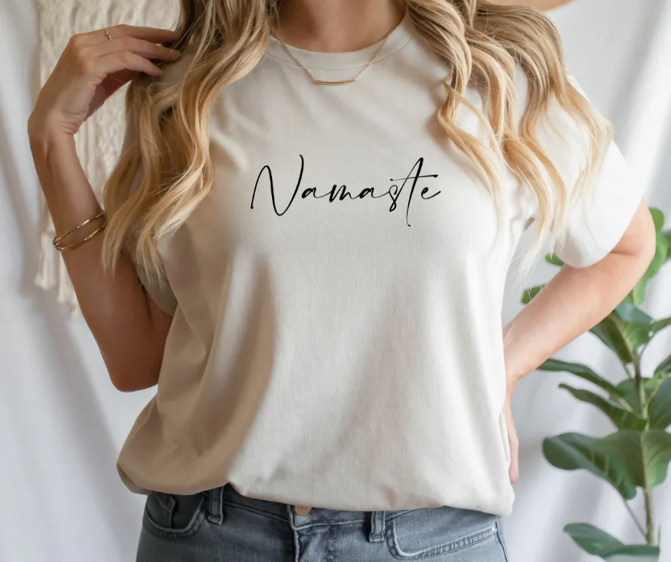 T-Shirt Bio - Namaste -