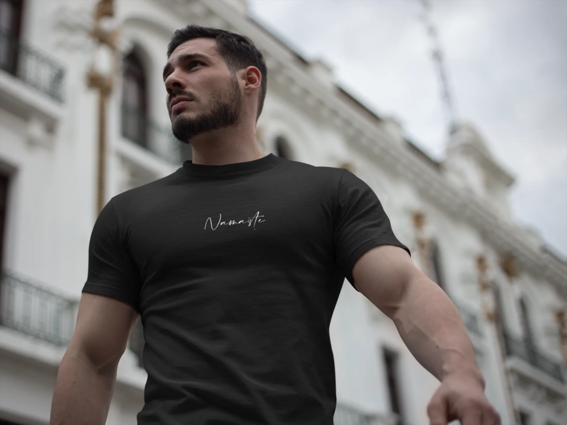 T-Shirt Bio - Namaste -