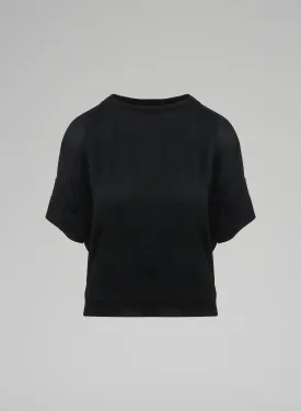 T-SHIRT IN TWILL DI SETA