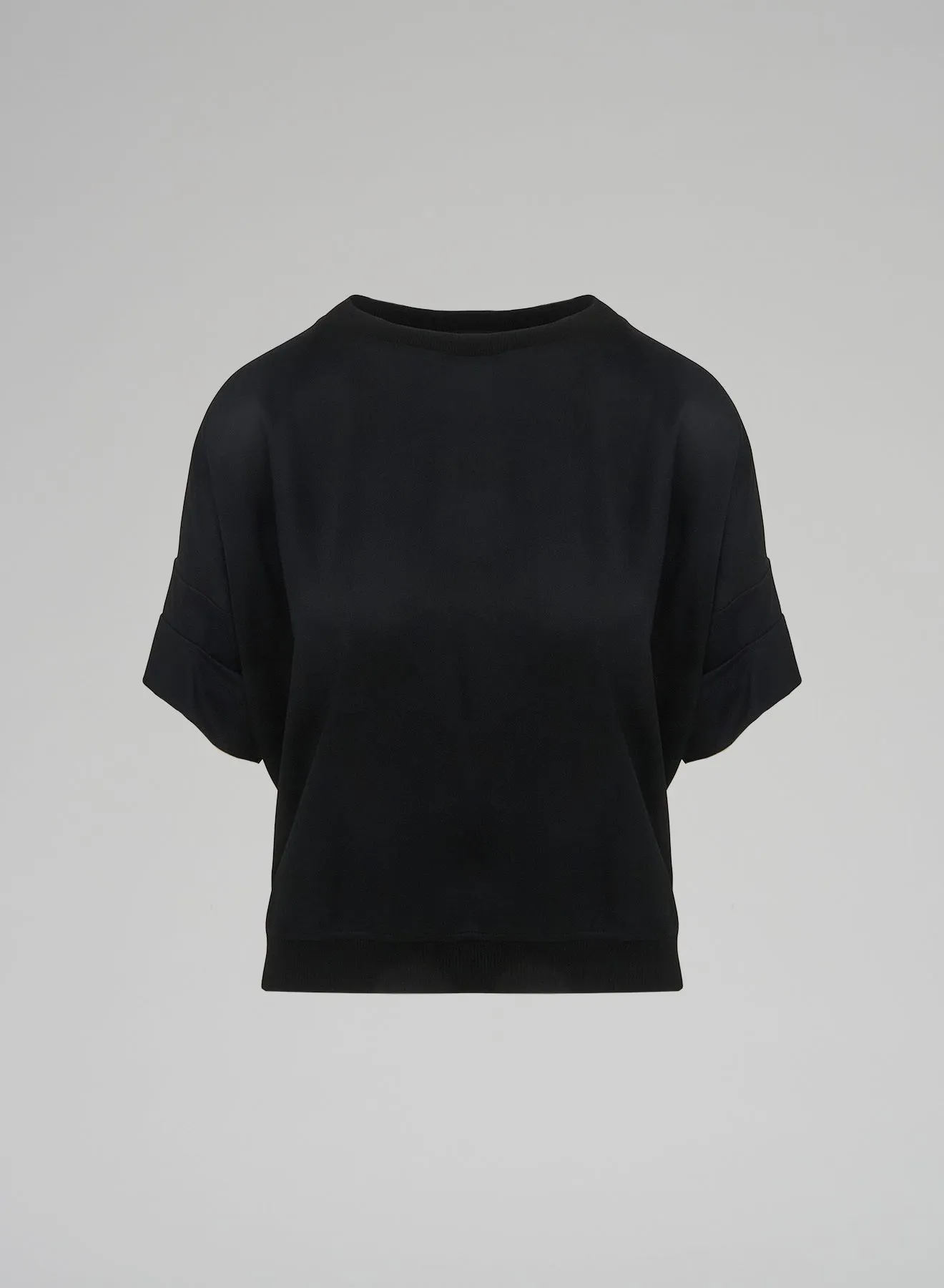 T-SHIRT IN TWILL DI SETA