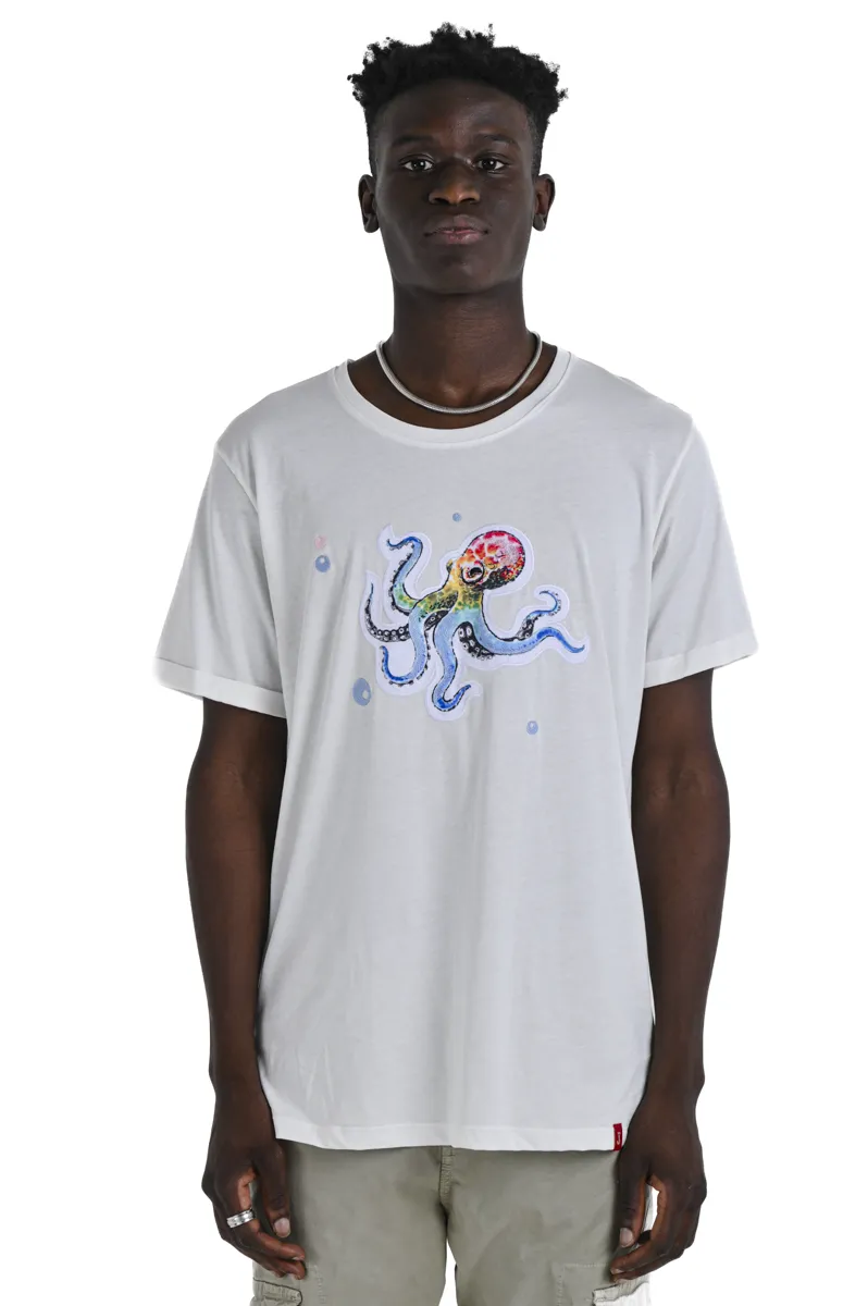 T-Shirt regular DPE 2420 Bianco SS24