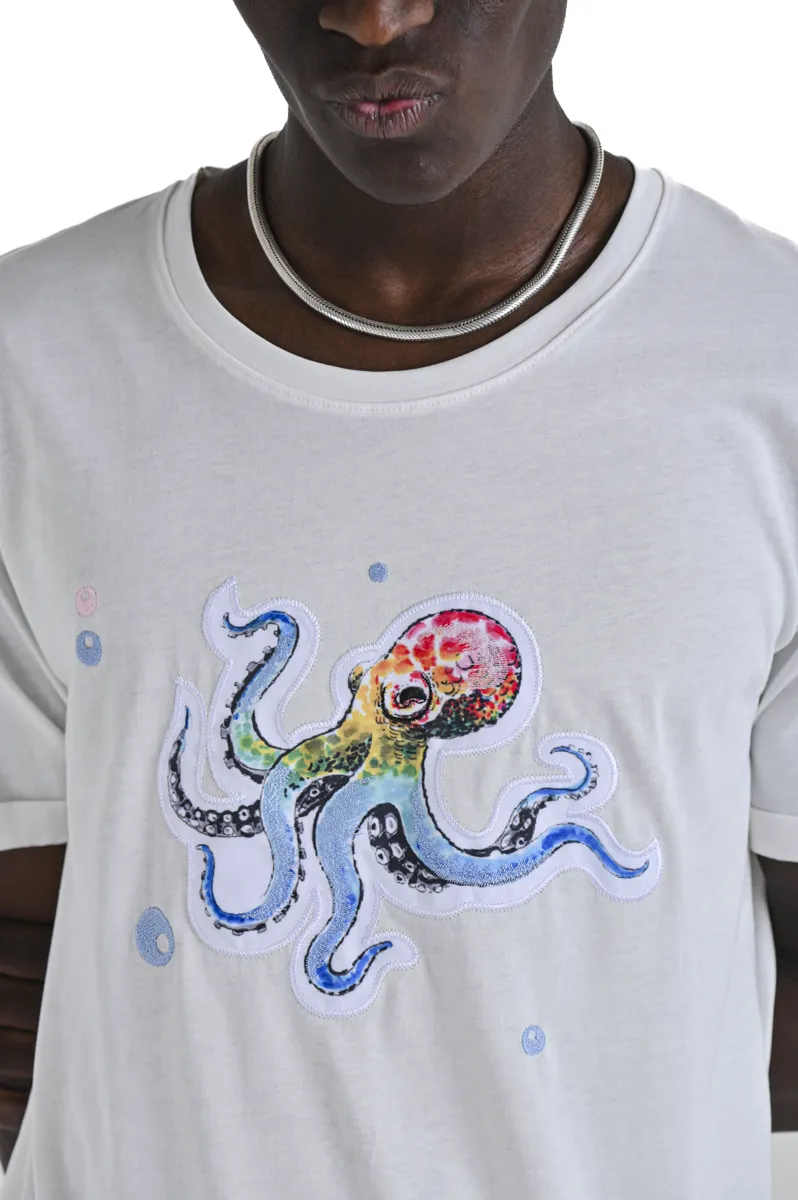 T-Shirt regular DPE 2420 Bianco SS24