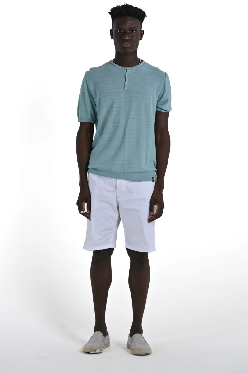 T-Shirt regular DS 2475 Acqua Marina SS24