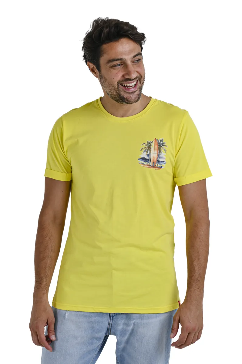 T-Shirt regular Easy Giallo SS24