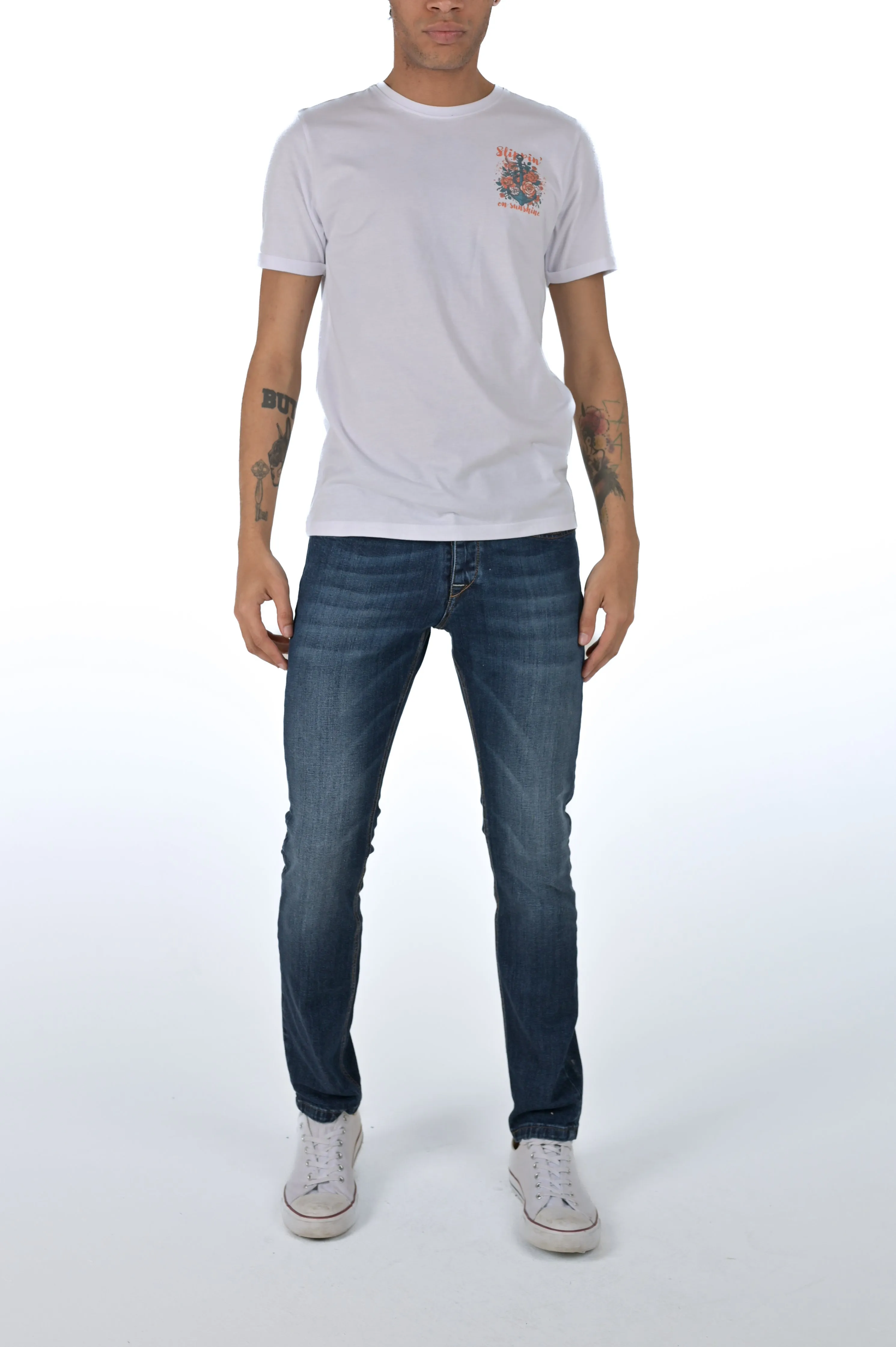 T-Shirt regular Sunshine Bianco SS24